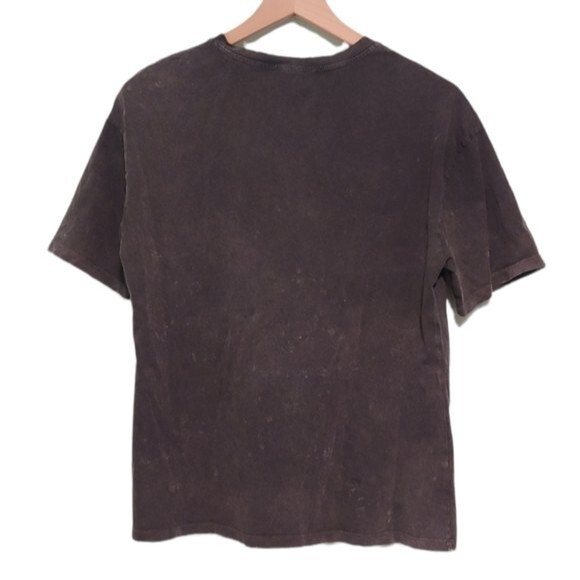 Zara Gray Multicolor Paisley Print T-Shirt Size Small - Picture 3 of 5